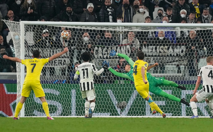 Champions League: Η Βιγιαρεάλ έριξε 3άρα στη Γιουβέντους και πήγε στους «8» – Δείτε τα γκολ