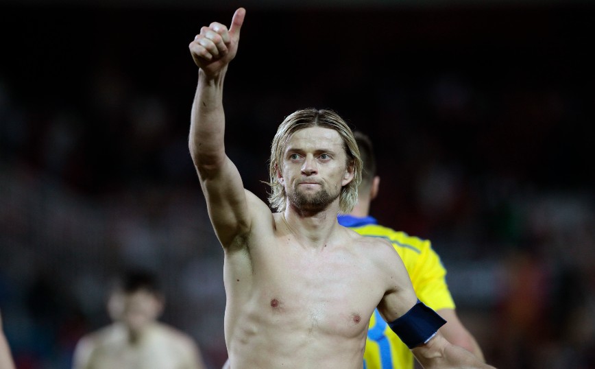 Ο Ανατόλι Τίμοστσουκ, πρώην αρχηγός της εθνικής Ουκρανίας Ο Ανατόλι Τίμοστσουκ, πρώην αρχηγός της εθνικής Ουκρανίας