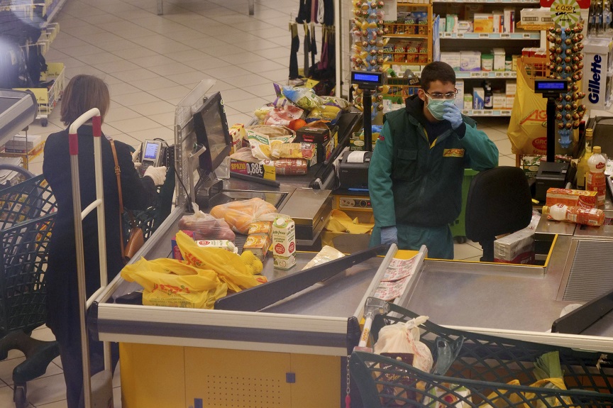 Ιταλία: Μέρος των ιταλικών σουπερμάρκετ περιορίζει τις πωλήσεις τροφίμων
