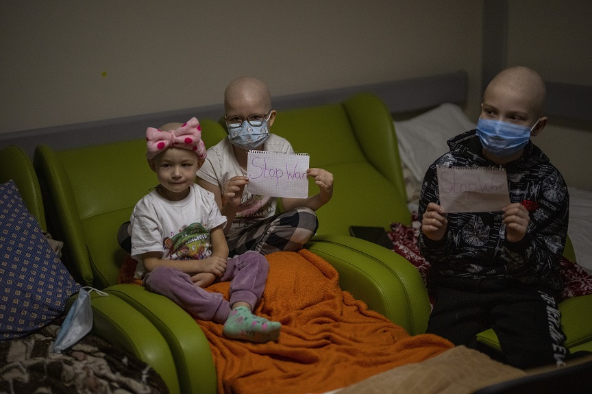 Πόλεμος στην Ουκρανία: Το νοσοκομείο που βοηθά τα παιδιά να ενώσουν ξανά τα κομμάτια της ζωής τους