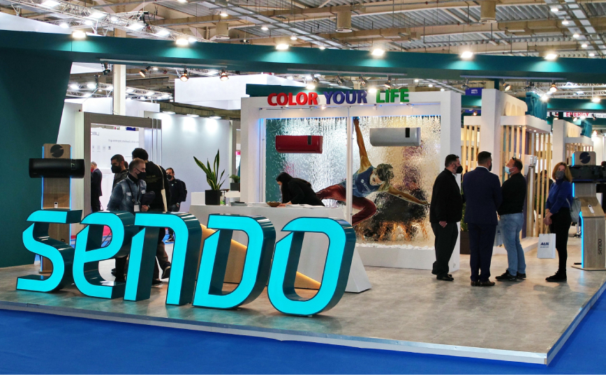 Η SENDO στην CLIMATHERM 2022 παρουσίαση νέων μοντέλων