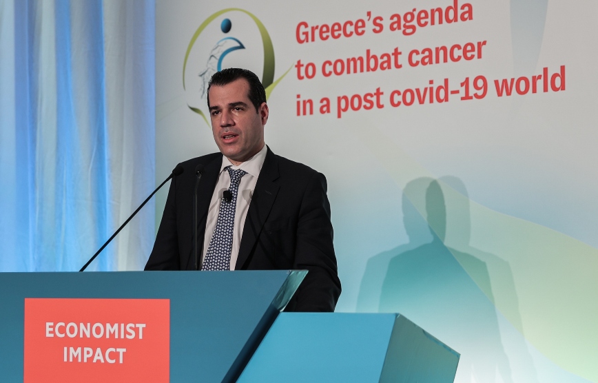 Πλεύρης: Πρόληψη, θεραπεία και κλινικές μελέτες – Οι 3 προτεραιότητες του υπουργείου Υγείας για τον καρκίνο