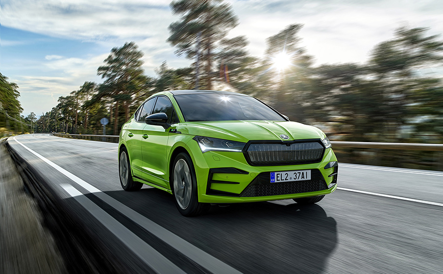 Skoda Enyaq Coupe RS iV: Με δύο ηλεκτροκινητήρες 299 ίππων και 0-100 σε 6.5&#8221;