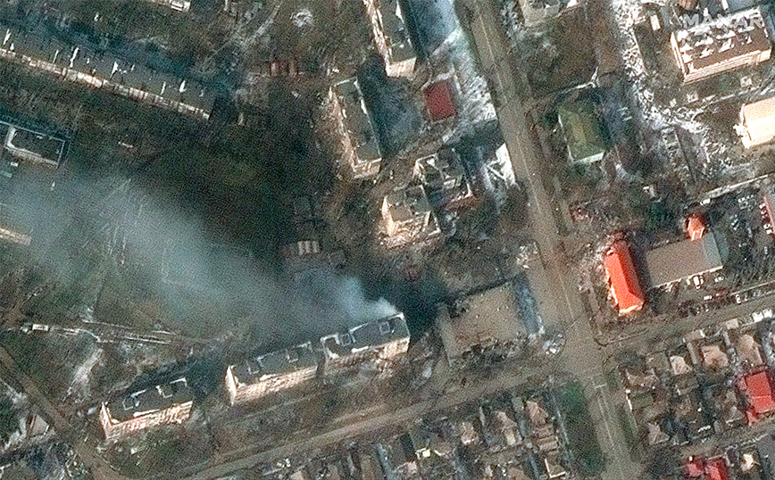 Πόλεμος στην Ουκρανία: Η ισοπεδωμένη Μαριούπολη από drone – Συγκλονιστικό βίντεο