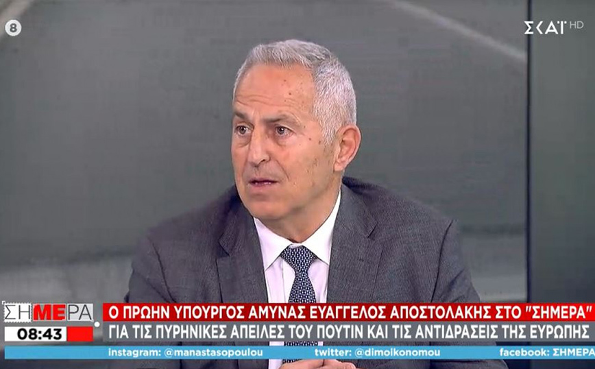 Πόλεμος στην Ουκρανία &#8211; Αποστολάκης: Γιατί δεν θα υποχωρήσει η Ρωσία &#8211; Τα κοινά σημεία Πούτιν και Ερντογάν