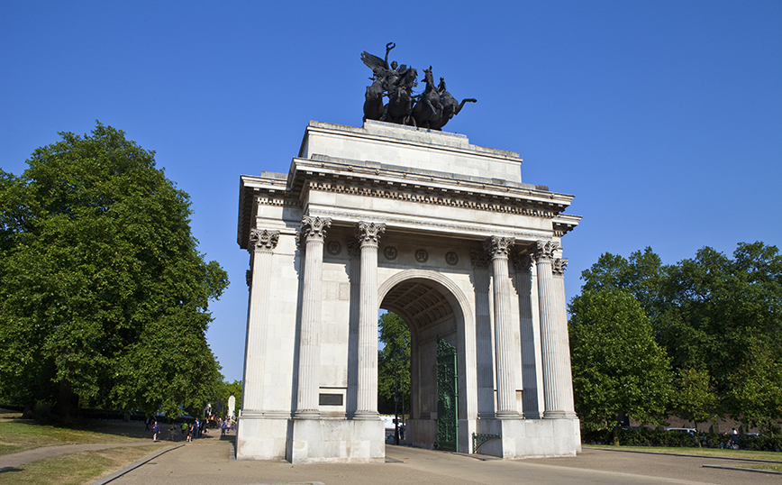 Η Αψίδα Wellington στο Λονδίνο Η Αψίδα Wellington στο Λονδίνο