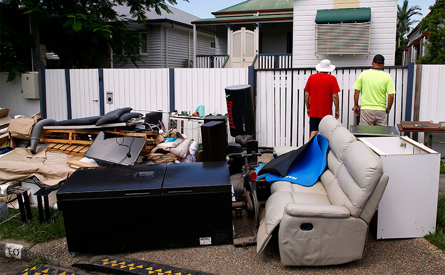 Πλημμυρισμένο σπίτι στην Αυστραλία
