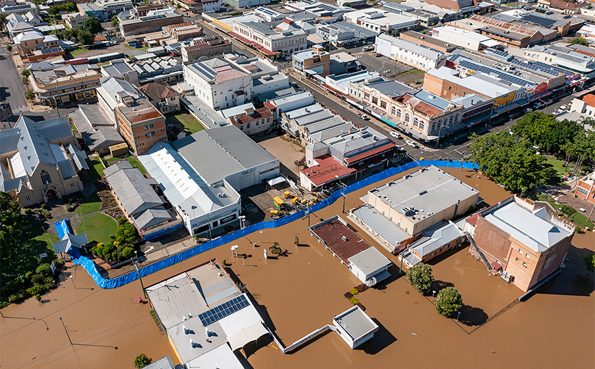 Φονικές πλημμύρες στην Αυστραλία Φονικές πλημμύρες στην Αυστραλία