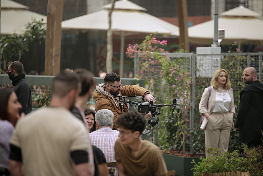 Γυρίσματα της ταινίας The Bricklayer