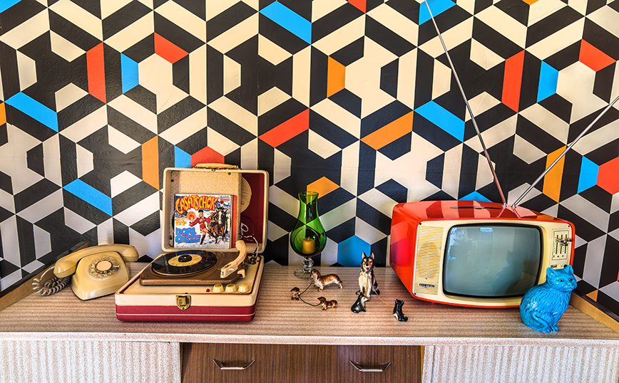 Ρετρό ατμόσφαιρα από τη δεκαετία του '50 Ρετρό ατμόσφαιρα από τη δεκαετία του '50