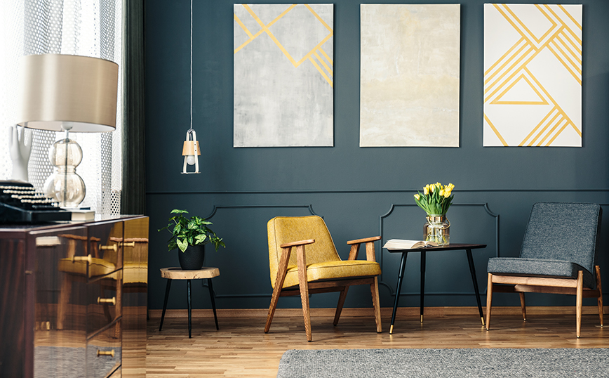 Ρετρό σαλόνι Ρετρό σαλόνι