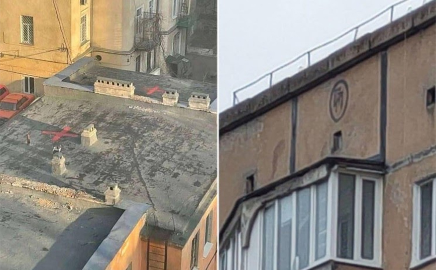 Τι σημαίνουν τα μυστήρια σύμβολα που υπάρχουν σε κτίρια στο Κίεβο