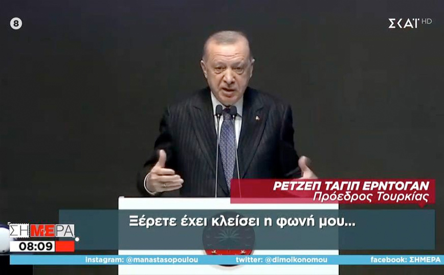 Βραχνιασμένος ο Ερντογάν &#8211; Νέα σενάρια για την υγεία του