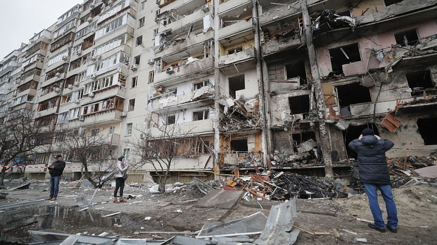 Πόλεμος στην Ουκρανία: Δύο νεκροί από τους βομβαρδισμούς στο Κίεβο
