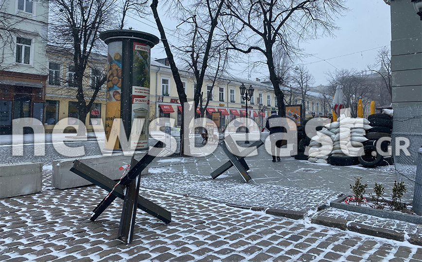 Πόλεμος στην Ουκρανία: Η Οδησσός μετατρέπεται σε οχυρό