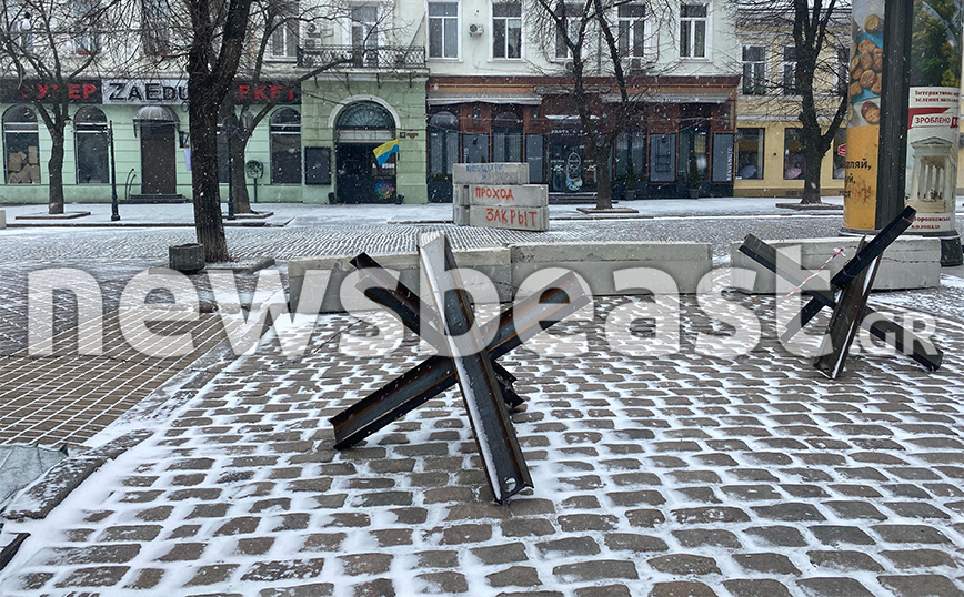 Πόλεμος στην Ουκρανία: Η Οδησσός μετατρέπεται σε οχυρό