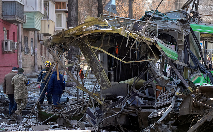 Βομβαρδισμός στο Κίεβο Βομβαρδισμός στο Κίεβο