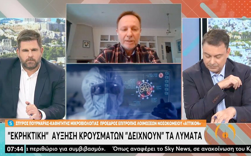 Κορονοϊός &#8211; Καμπανάκι από τον πρόεδρο της Επιτροπής Λοιμώξεων του Αττικόν:  «Έχουμε πάρα πολλούς θετικούς γύρω μας»