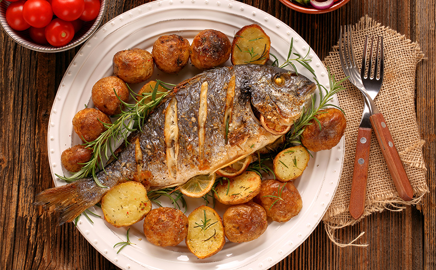 Ψάρι ψητό Ψάρι ψητό