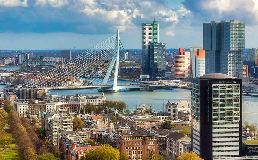 η πόλη του Ρότερνταμ η πόλη του Ρότερνταμ