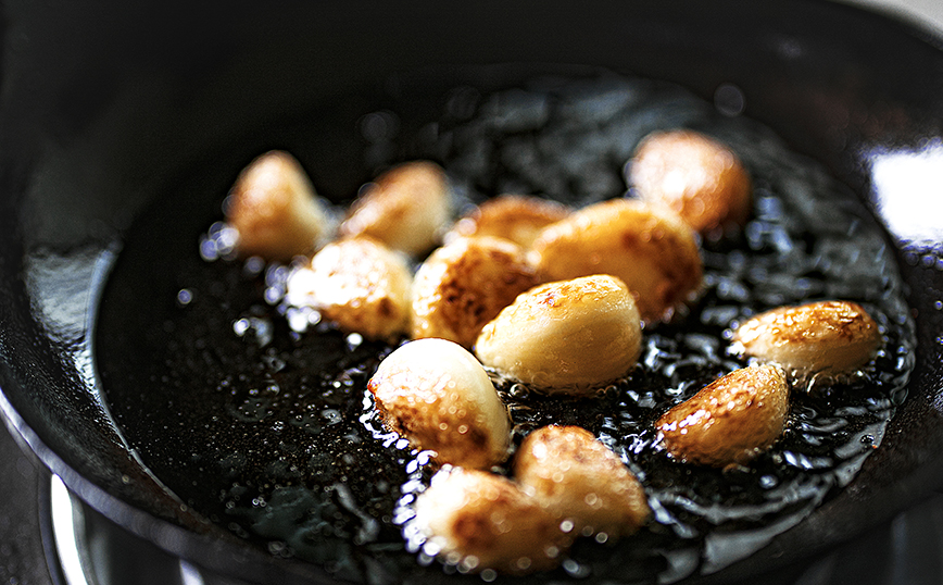 Σοταρισμένο σκόρδο