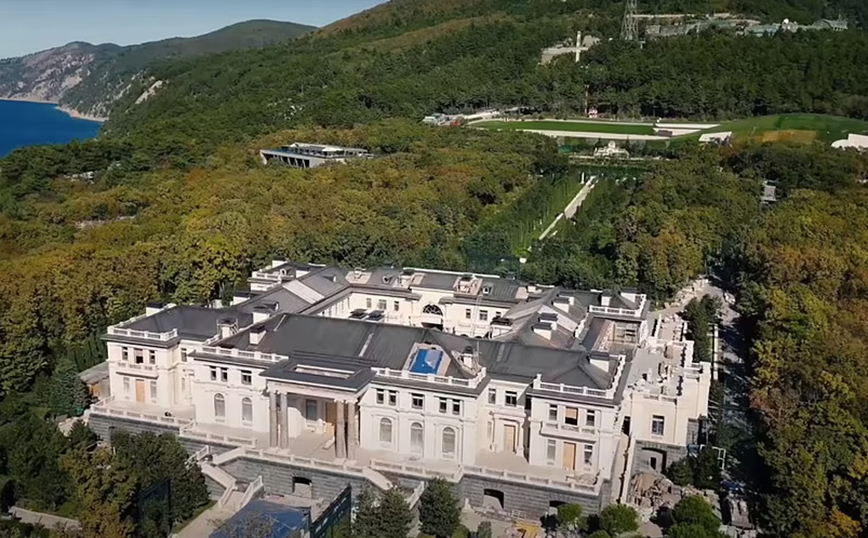 Η έπαυλη του Πούτιν στη Μαύρη θάλασσα Η έπαυλη του Πούτιν στη Μαύρη θάλασσα