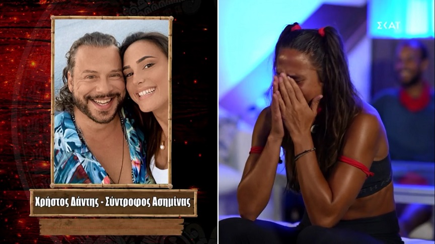 Survivor: «Σ&#8217; αγαπάω απλά» τραγούδησε ο Χρήστος Δάντης στην Ασημίνα