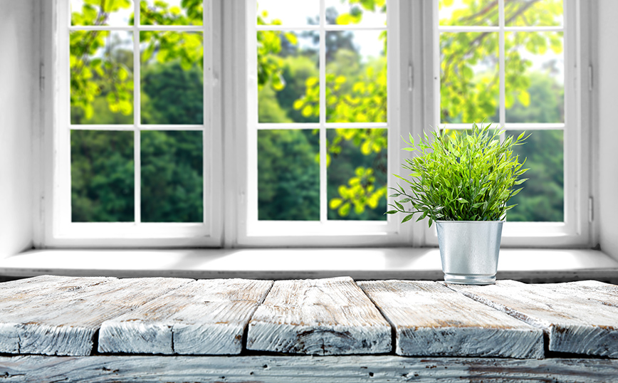 Παράθυρο σπιτιού Παράθυρο σπιτιού