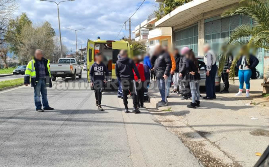 Αυτοκίνητο παρέσυρε μαθήτρια Αυτοκίνητο παρέσυρε μαθήτρια