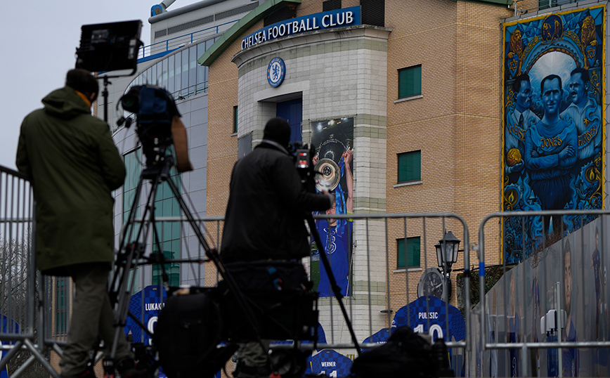 Κάμερες έξω από το γήπεδο της Τσέλσι Κάμερες έξω από το γήπεδο της Τσέλσι