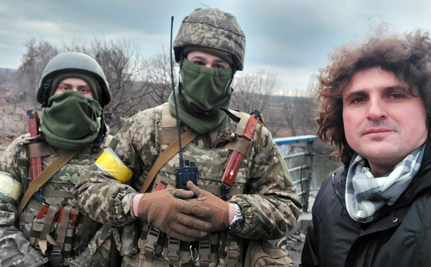 Τάσος Τσιάμης στο Newsbeast: «Είμαστε περικυκλωμένοι, θέλουν να στραγγαλίσουν το Κίεβο και να μας κάνουν να παραδοθούμε»