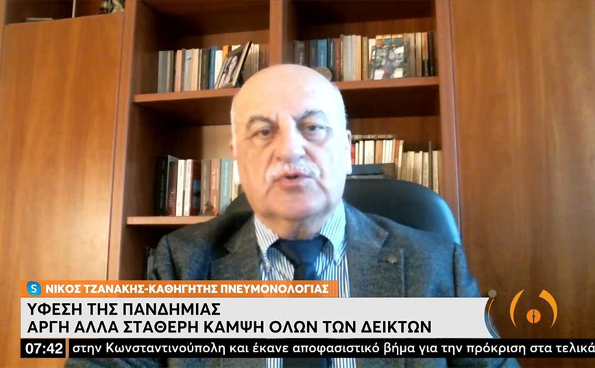 Κορονοϊός – Τζανάκης: Οδεύουμε προς αργή αποκλιμάκωση της πανδημίας – Μετά το Πάσχα θα είμαστε ακόμα καλύτερα