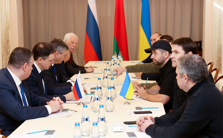 Ο χώρος των πρώτων διαπραγματεύσεων μεταξύ Ουκρανίας και Ρωσίας