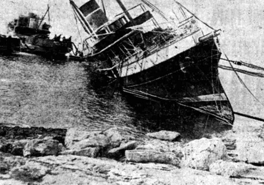 Το ναυάγιο του πλοίου Πόπη Το ναυάγιο του πλοίου Πόπη