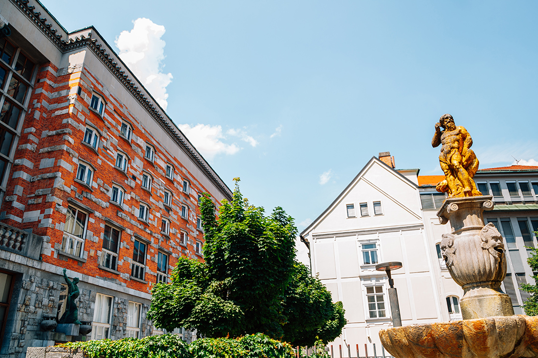 Η πρωτεύουσα της Σλοβενίας Λιουμπλιάνα Η πρωτεύουσα της Σλοβενίας Λιουμπλιάνα