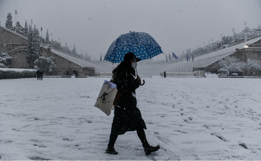 Καιρός: Έρχονται ξανά χιόνια και μέσα στην Αθήνα &#8211; Συναγερμός τις επόμενες ώρες για την επέλαση της κακοκαιρίας