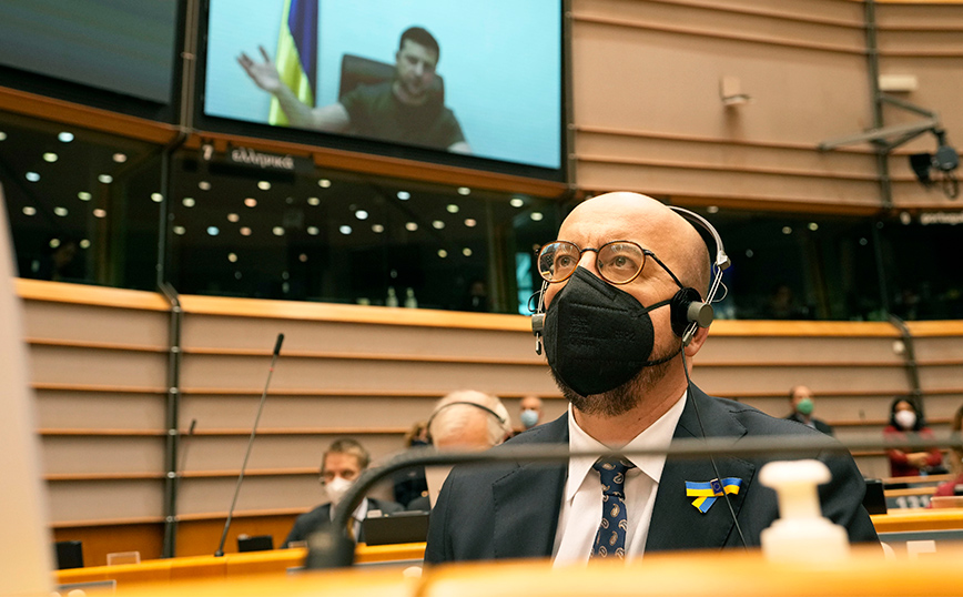 Βολοντίμιρ Ζελένσκι Ευρωπαϊκή Ένωση Βολοντίμιρ Ζελένσκι Ευρωπαϊκή Ένωση