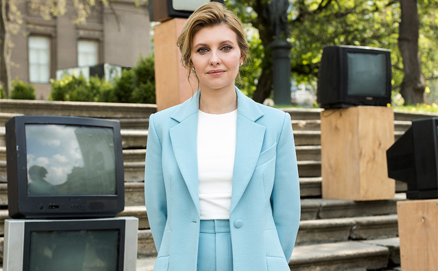 Η σύζυγος του Ζελένσκι, Ολένα Ζελένσκα Η σύζυγος του Ζελένσκι, Ολένα Ζελένσκα