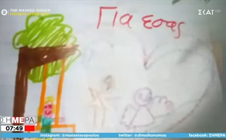 Η ζωγραφιά της Τζωρτζίνας με τα «αγγελάκια» αδέρφια της – «Η οικογένεια πρέπει να εξεταστεί ψυχιατρικά» λέει ο Ασκητής
