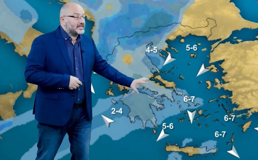 Σάκης Αρναούτογλου: Χαλάει ο καιρός το τριήμερο της Πρωτομαγιάς – Πτώση θερμοκρασίας έως 8 βαθμούς και λασποβροχές