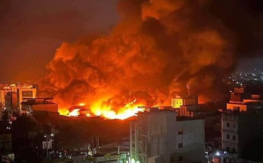 Σομαλιλάνδη: Τεράστια πυρκαγιά κατέστρεψε την αγορά της Χαργκέισα