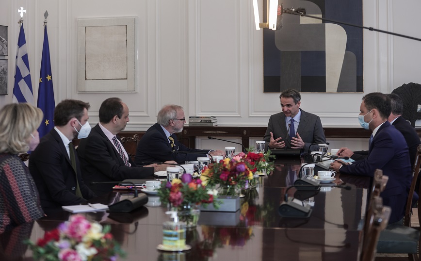 ΣΥΝΑΝΤΗΣΗ ΤΟΥ ΠΡΩΘΥΠΟΥΡΓΟΥ ΚΥΡ. ΜΗΤΣΟΤΑΚΗ ΜΕ ΤΟΝ ΠΡΟΕΔΡΟ ΤΗΣ ΕΥΡΩΠΑΪΚΗΣ ΤΡΑΠΕΖΑΣ ΕΠΕΝΔΥΣΕΩΝ W. HOYER ΣΥΝΑΝΤΗΣΗ ΤΟΥ ΠΡΩΘΥΠΟΥΡΓΟΥ ΚΥΡ. ΜΗΤΣΟΤΑΚΗ ΜΕ ΤΟΝ ΠΡΟΕΔΡΟ ΤΗΣ ΕΥΡΩΠΑΪΚΗΣ ΤΡΑΠΕΖΑΣ ΕΠΕΝΔΥΣΕΩΝ W. HOYER