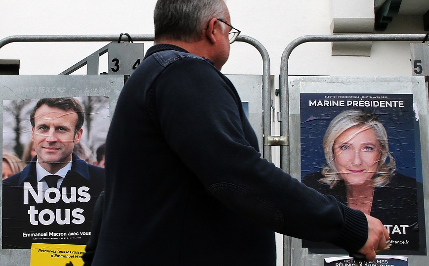 Γαλλικές εκλογές – Τελικά αποτελέσματα πρώτου γύρου: 4,7 μονάδες η διαφορά Μακρόν &#8211; Λεπέν