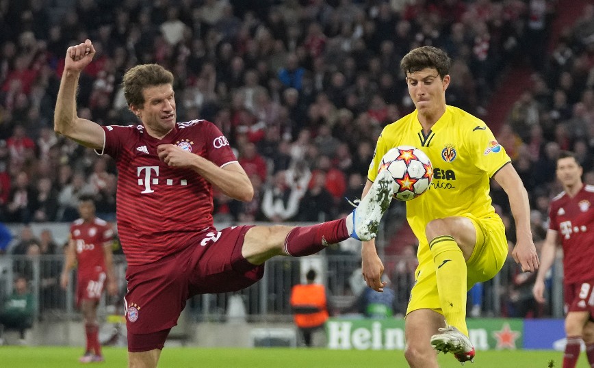 «Βόμβα» στο Champions League: Στο 88′ η Βιγιαρεάλ απέκλεισε τη Μπάγερν Μονάχου – Δείτε τα γκολ