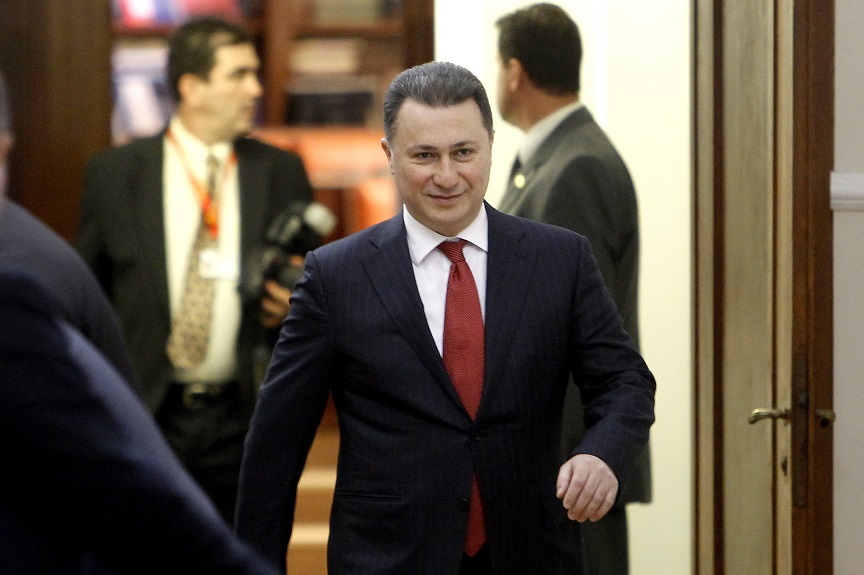 ΗΠΑ: Έβαλαν στη «μαύρη λίστα» τον πρώην πρωθυπουργό της Β. Μακεδονίας, Νίκολα Γκρούεφσκι