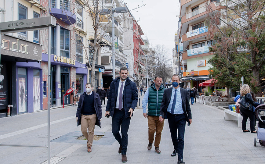 Περιοδεία Μαρινάκη στην Κοζάνη: Θέλουμε η δυτική Μακεδονία να γίνει κόμβος επενδύσεων