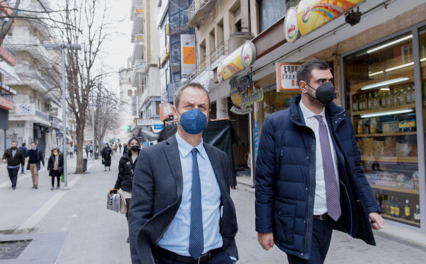 Ο Παύλος Μαρινάκης στην Κοζάνη