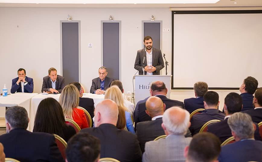 Επίσκεψη Παύλου Μαρινάκη στη Λέσβο