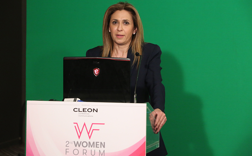 H Κική Συλβεστριάδου της Nova Media στο 2nd WOMEN FORUM