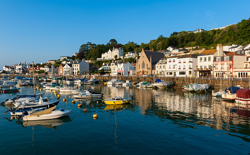 Το νησί Τζέρσει στη Μάγχη Το νησί Τζέρσει στη Μάγχη